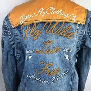 BORN FLY CLOTHING CO DENIM JACKET